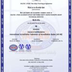 ISO/IEC 17020 ACCREDITATION FOR THIRD PARTY INSPECTION(TPI) BODY TECHNICAL SERVICES